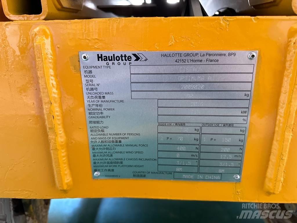 Haulotte OPTIMUM 8 Makasli platformlar
