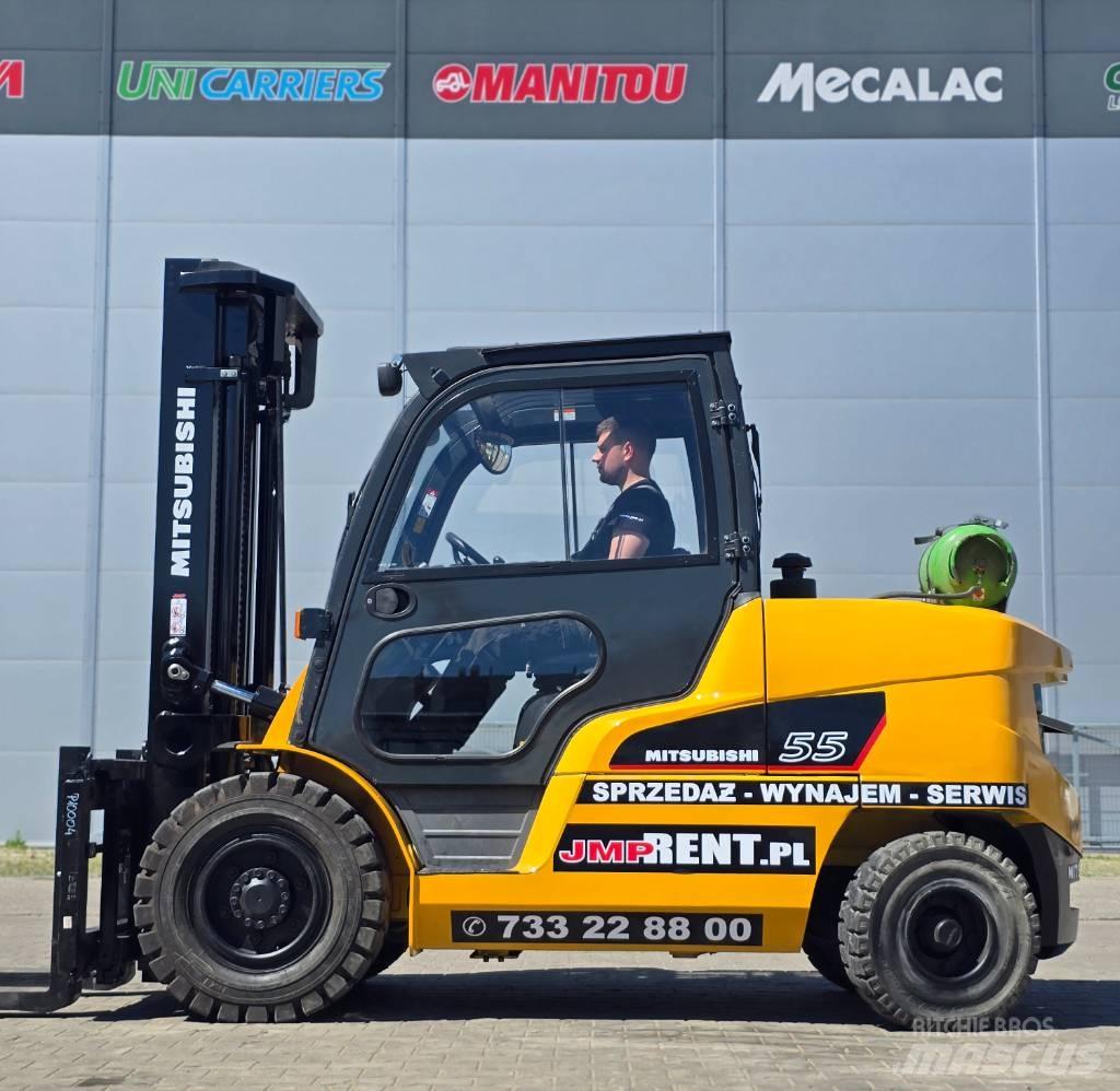 Mitsubishi FG 55 NT LPG'li forkliftler