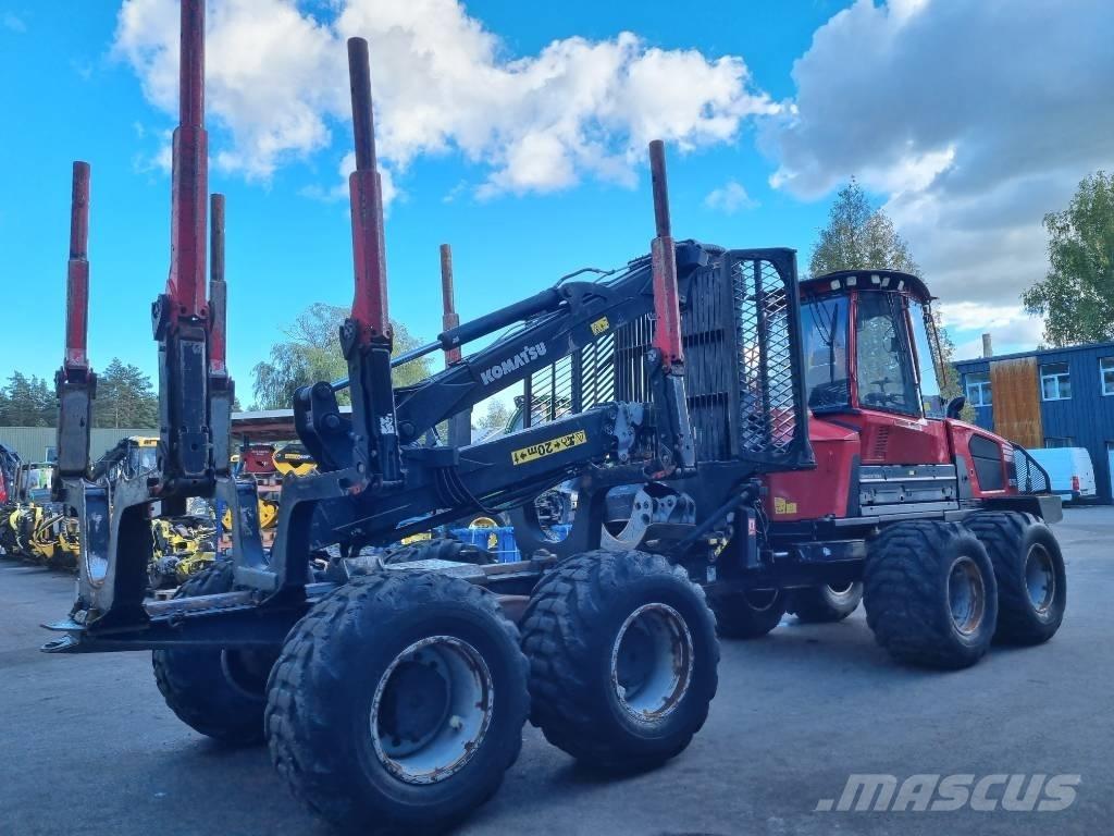 Komatsu 875 Tomruk yükleyici traktörler