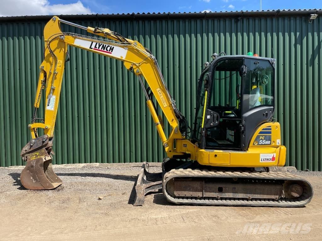 Komatsu PC 55 MR-5E0 Mini ekskavatörler, 7 tona dek