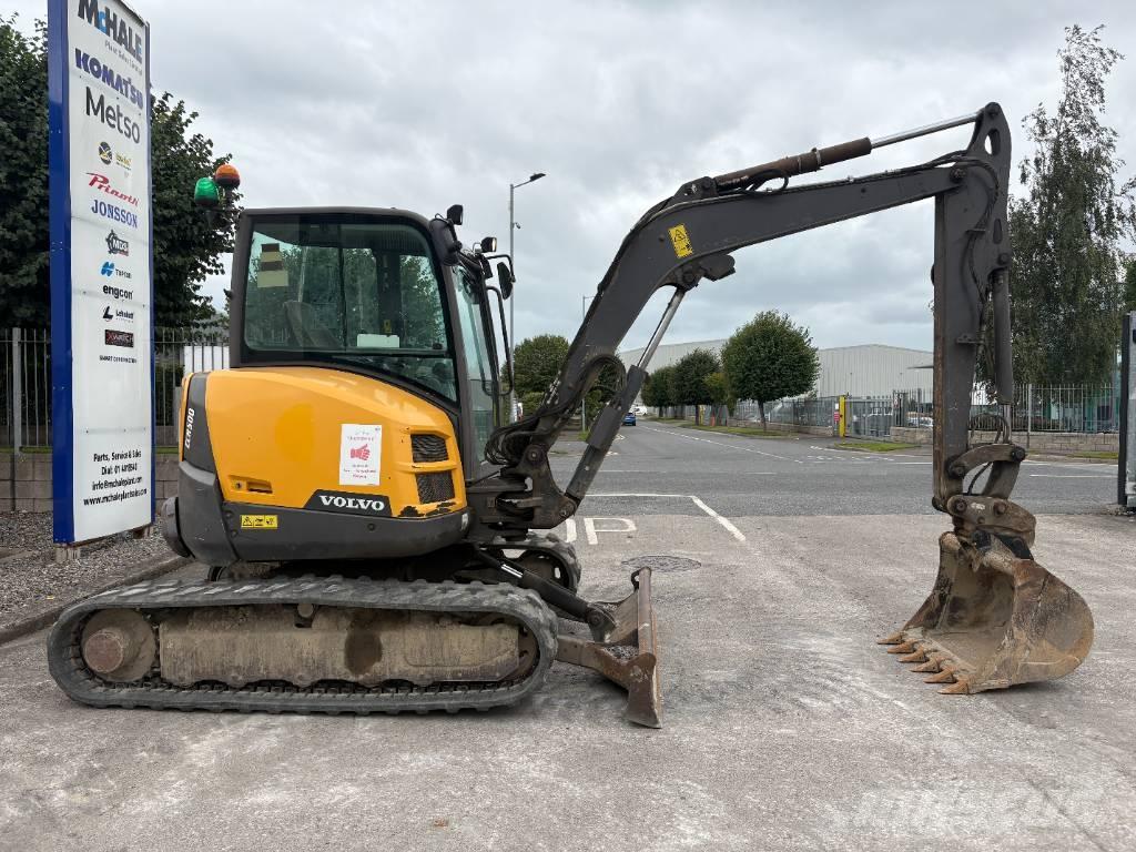 Volvo BM ECR50 Mini ekskavatörler, 7 tona dek