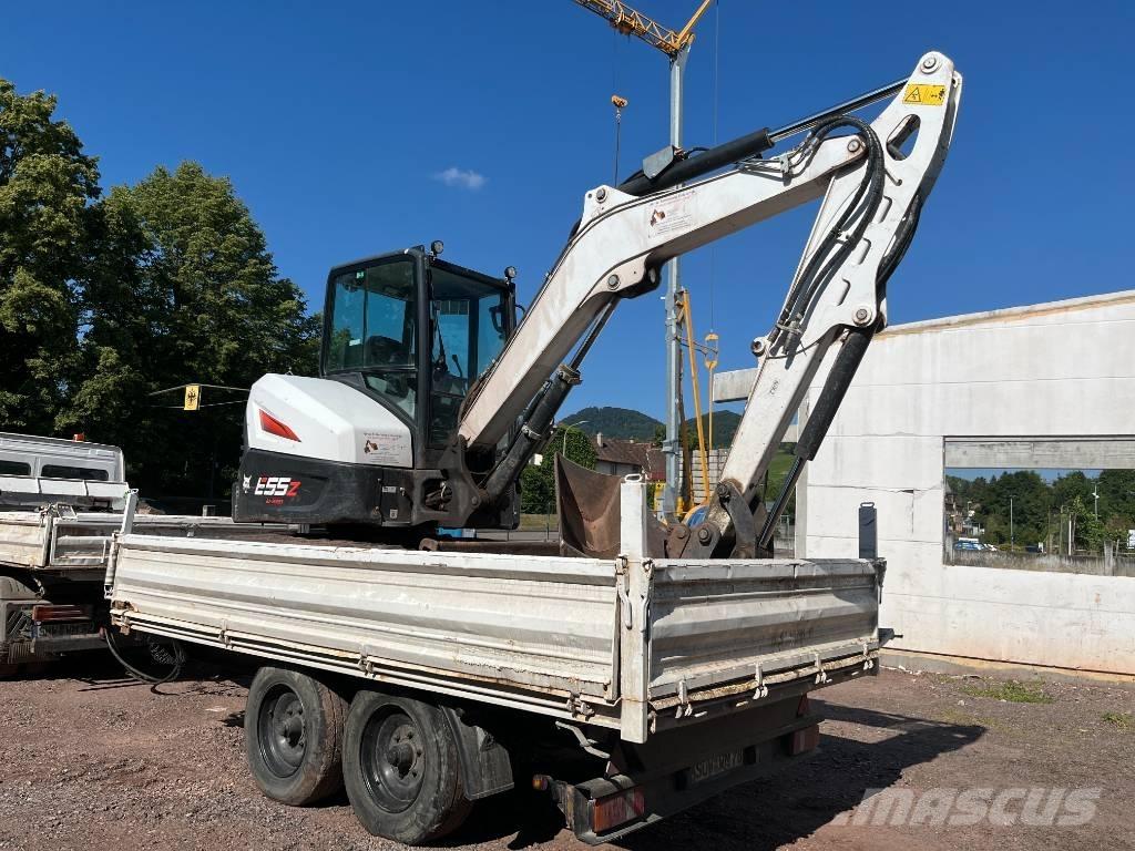 Bobcat E 55z Mini ekskavatörler, 7 tona dek