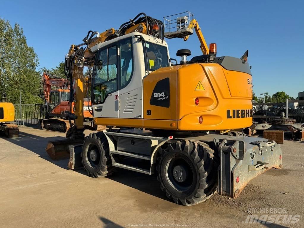 Liebherr A 914 Lastik tekerli ekskavatörler