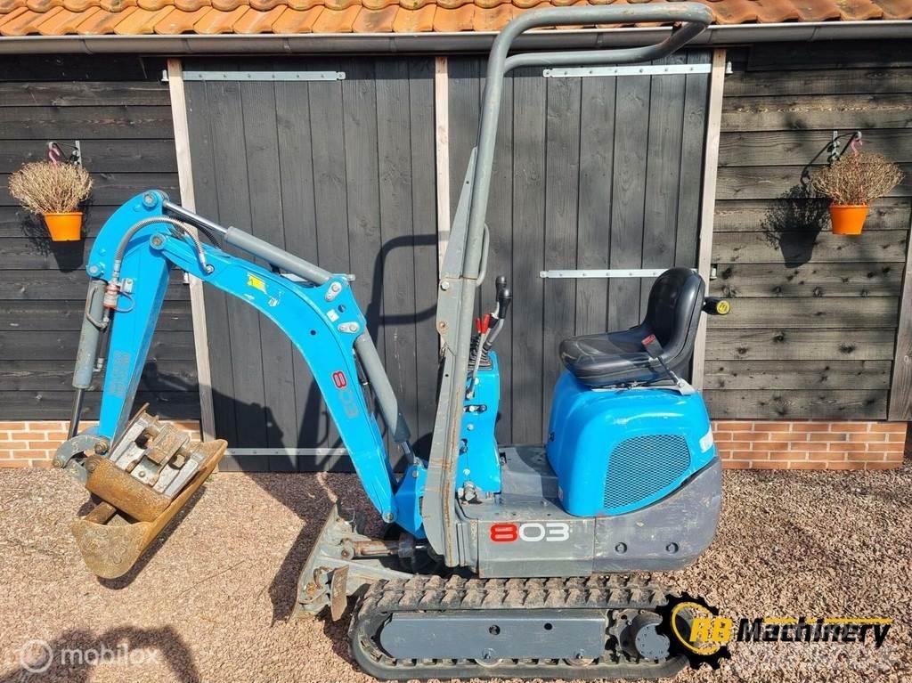 Wacker Neuson 803 Mini ekskavatörler, 7 tona dek