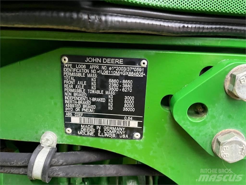 John Deere 6110 M Traktörler