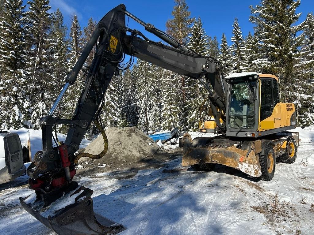 Volvo EW 160 C Lastik tekerli ekskavatörler