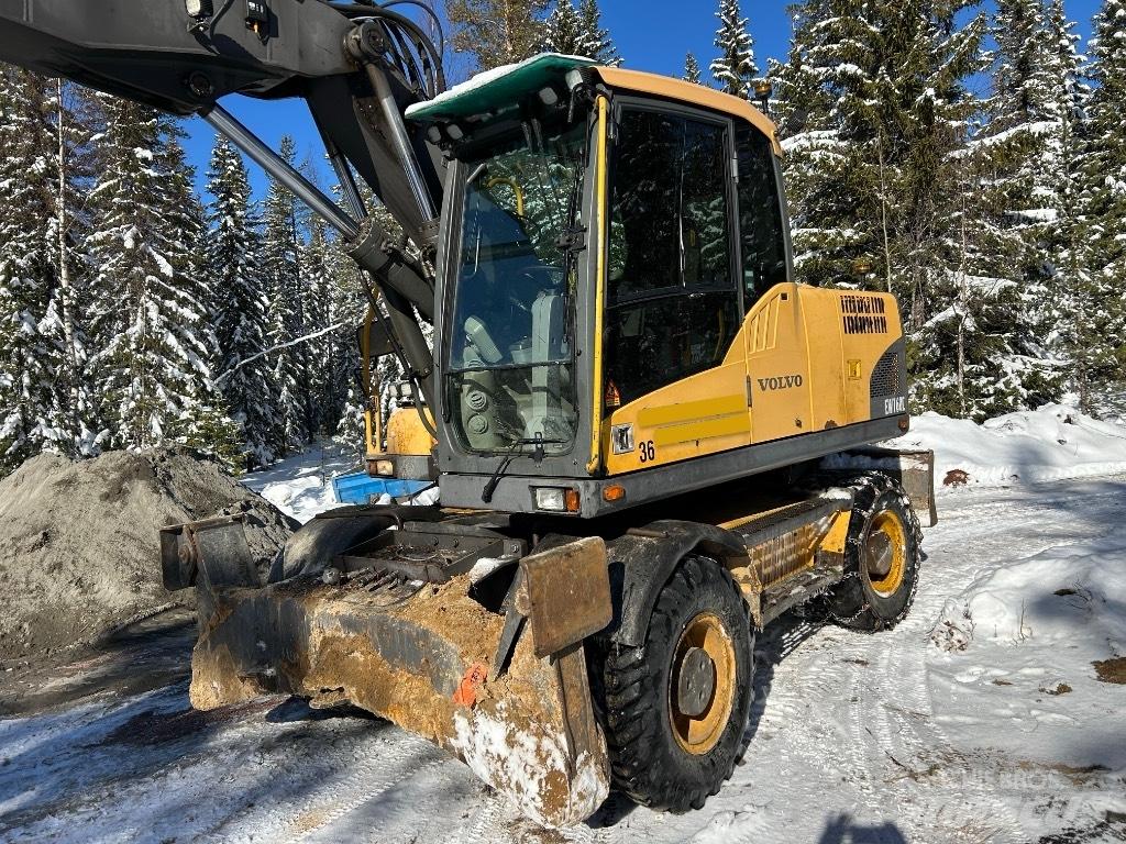 Volvo EW 160 C Lastik tekerli ekskavatörler
