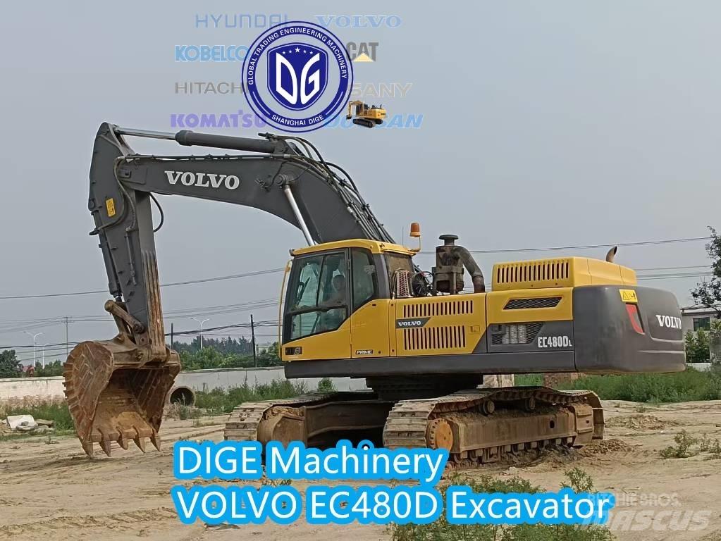 Volvo EC 480 D Paletli ekskavatörler