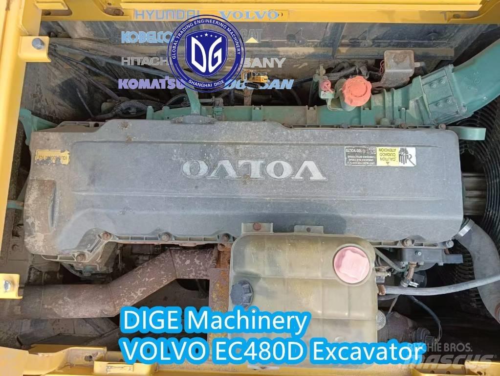 Volvo EC 480 D Paletli ekskavatörler