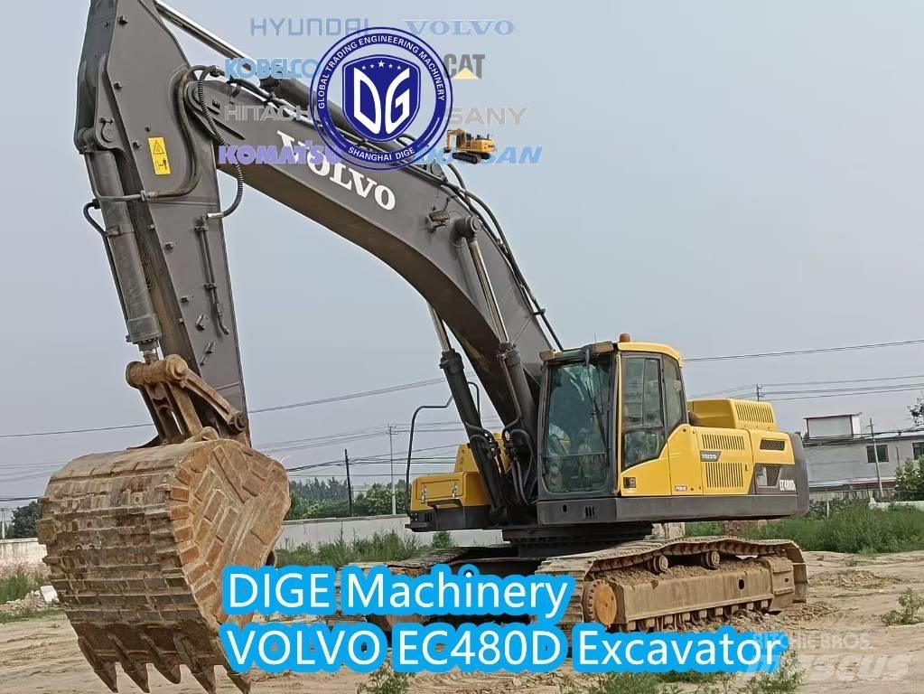 Volvo EC 480 D Paletli ekskavatörler