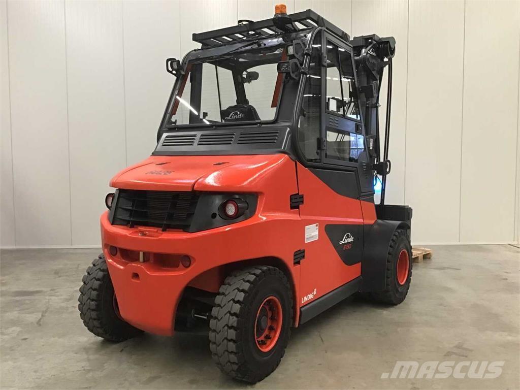 Linde E80 Elektrikli forkliftler