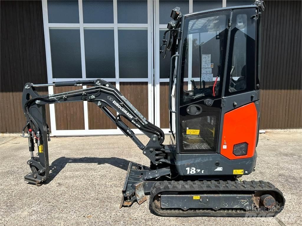 Eurocomach 18ZT Mini ekskavatörler, 7 tona dek