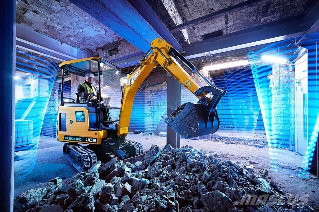 JCB 19C E-Tech Mini ekskavatörler, 7 tona dek