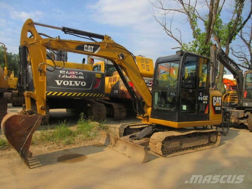 CAT 305.5 E2 Mini ekskavatörler, 7 tona dek