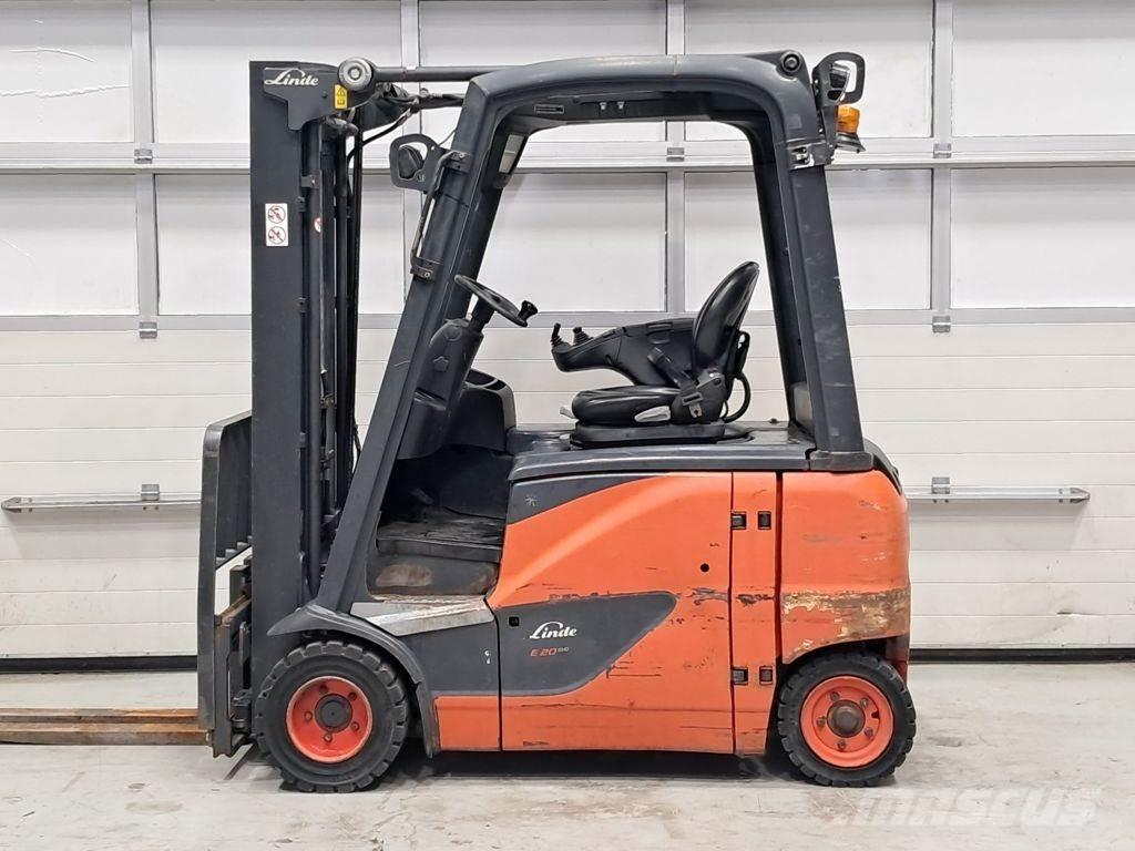 Linde E20PH-02 Elektrikli forkliftler