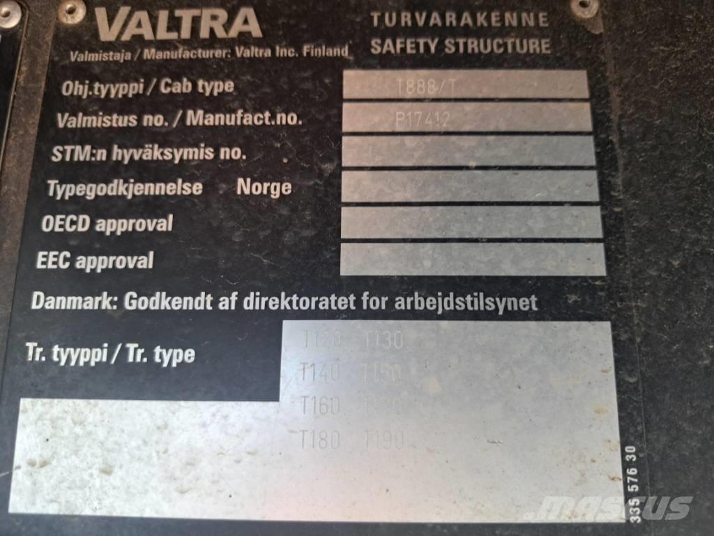 Valtra T 170 Traktörler