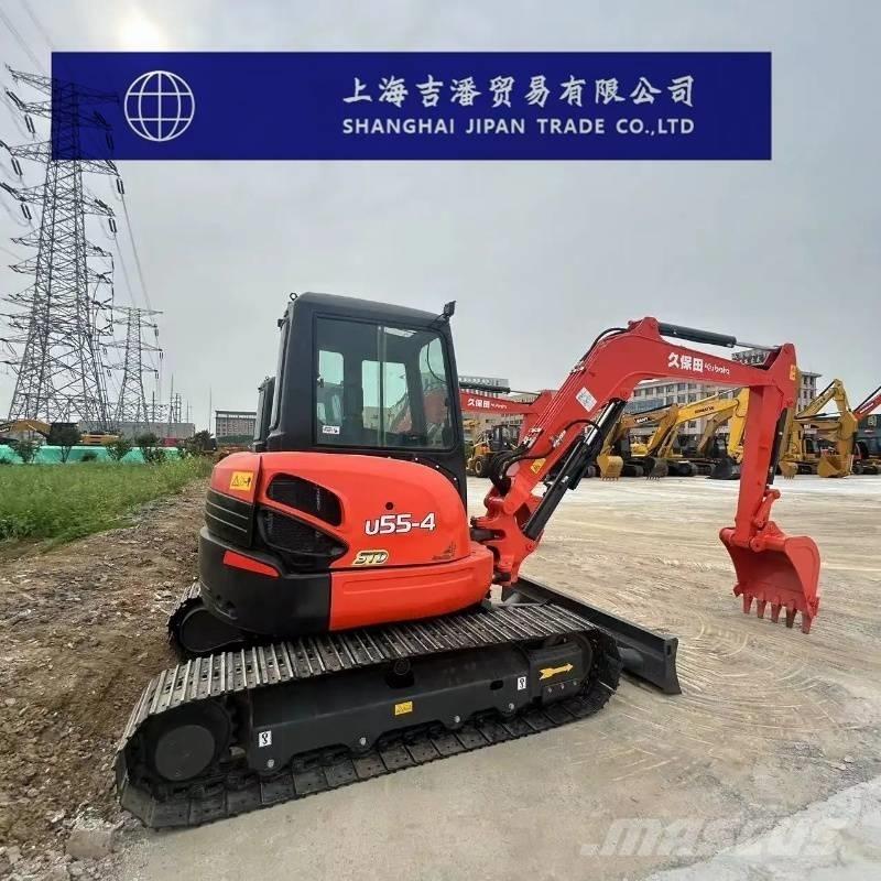 Kubota U 55-4 Mini ekskavatörler, 7 tona dek