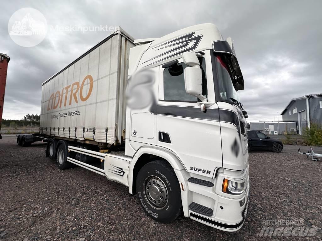 Scania R 580 Römorklar, konteyner