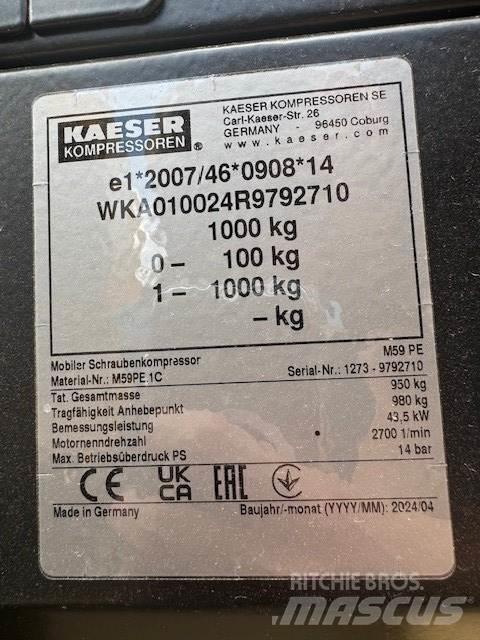 Kaeser M59PE Kompresörler