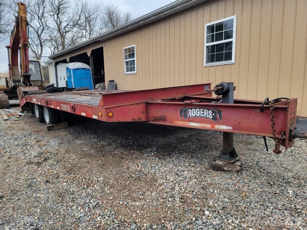 Rodgers 21 TON Flatbed römorklar