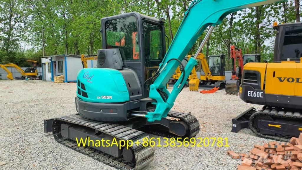 Kobelco SK 55 SR Mini ekskavatörler, 7 tona dek