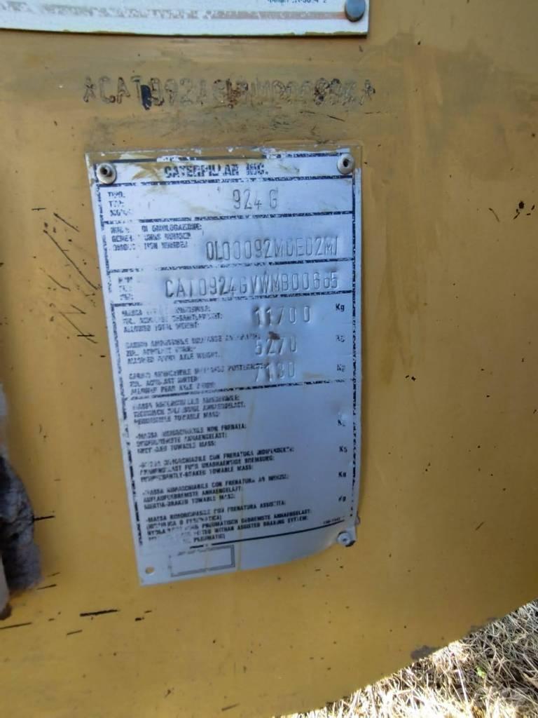 CAT 924 G Tekerlekli yükleyiciler