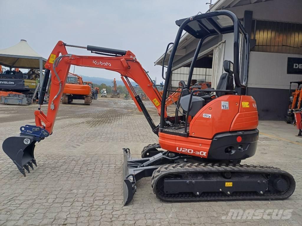 Kubota U 20-3 Mini ekskavatörler, 7 tona dek