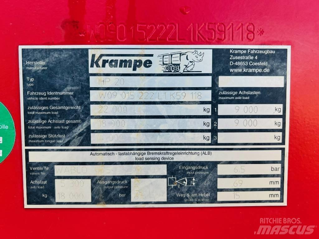 Krampe HP 20 Silo tankeri