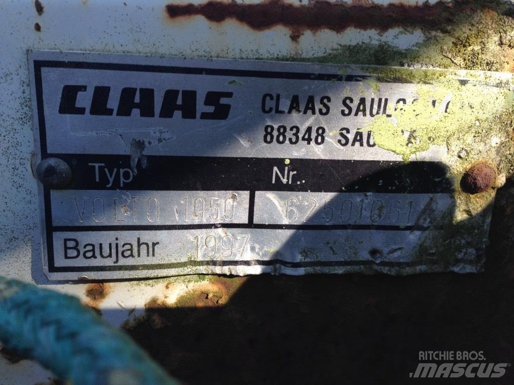 CLAAS Volto 1050 Kombine tirmiklar