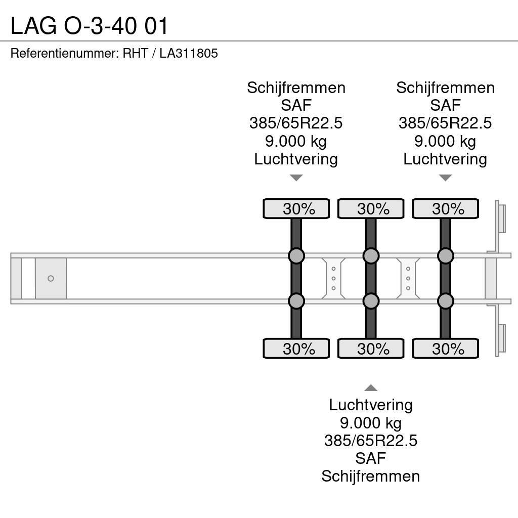 LAG O-3-40 01 Flatbed çekiciler