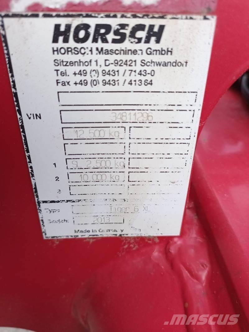 Horsch Tiger 6 XL Kültivatörler
