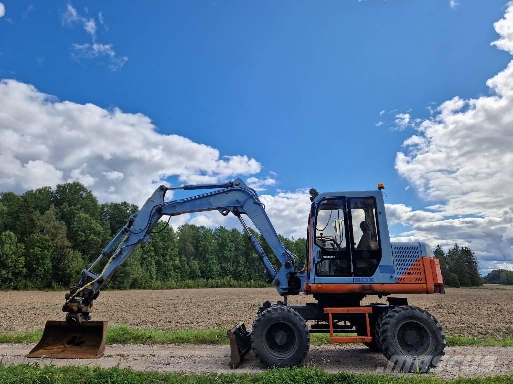Takeuchi TB070w Lastik tekerli ekskavatörler