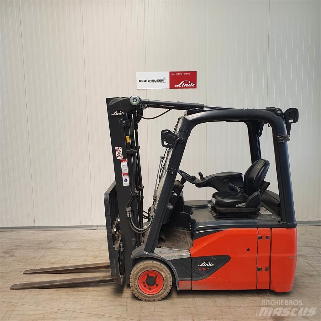 Linde E16 Elektrikli forkliftler