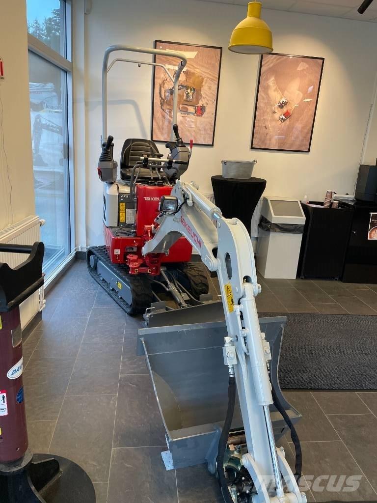 Takeuchi TB 210 R Mini ekskavatörler, 7 tona dek