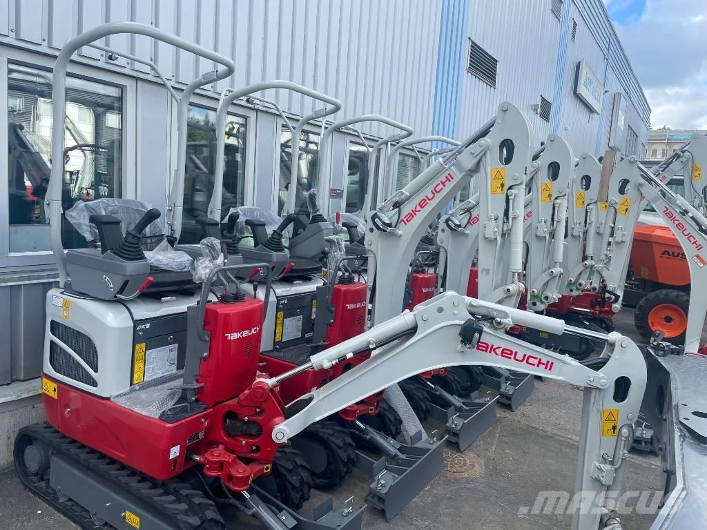 Takeuchi TB 210 R Mini ekskavatörler, 7 tona dek