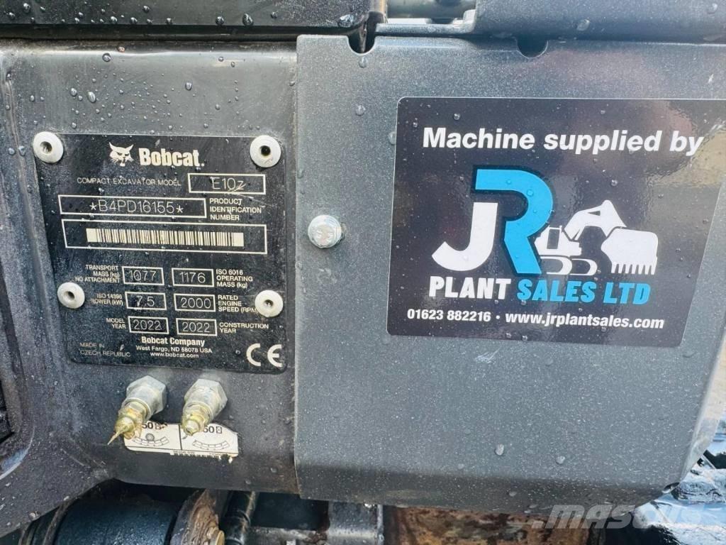 Bobcat E 10z Mini ekskavatörler, 7 tona dek