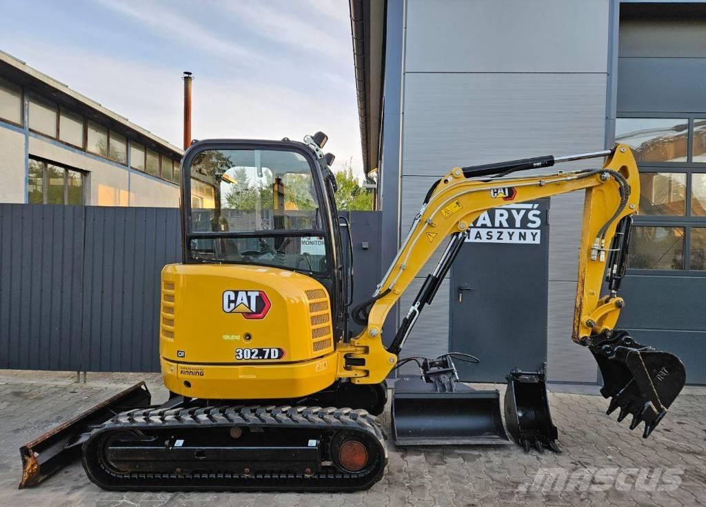 CAT 302.7 D Mini ekskavatörler, 7 tona dek