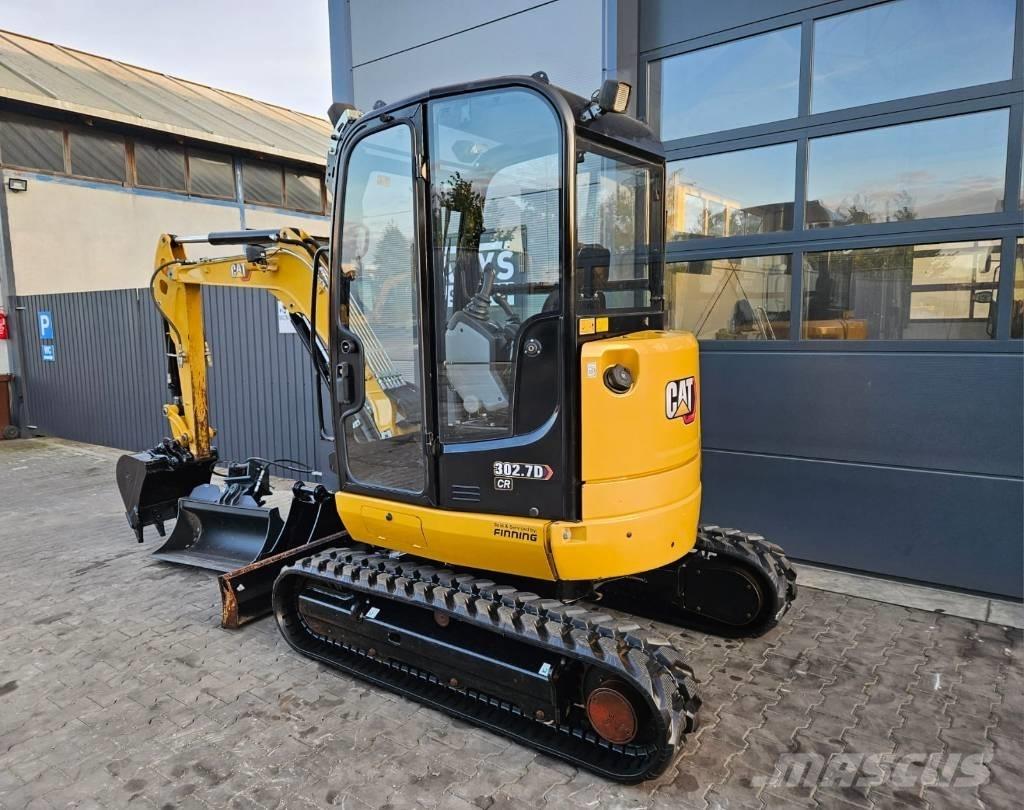 CAT 302.7 D Mini ekskavatörler, 7 tona dek