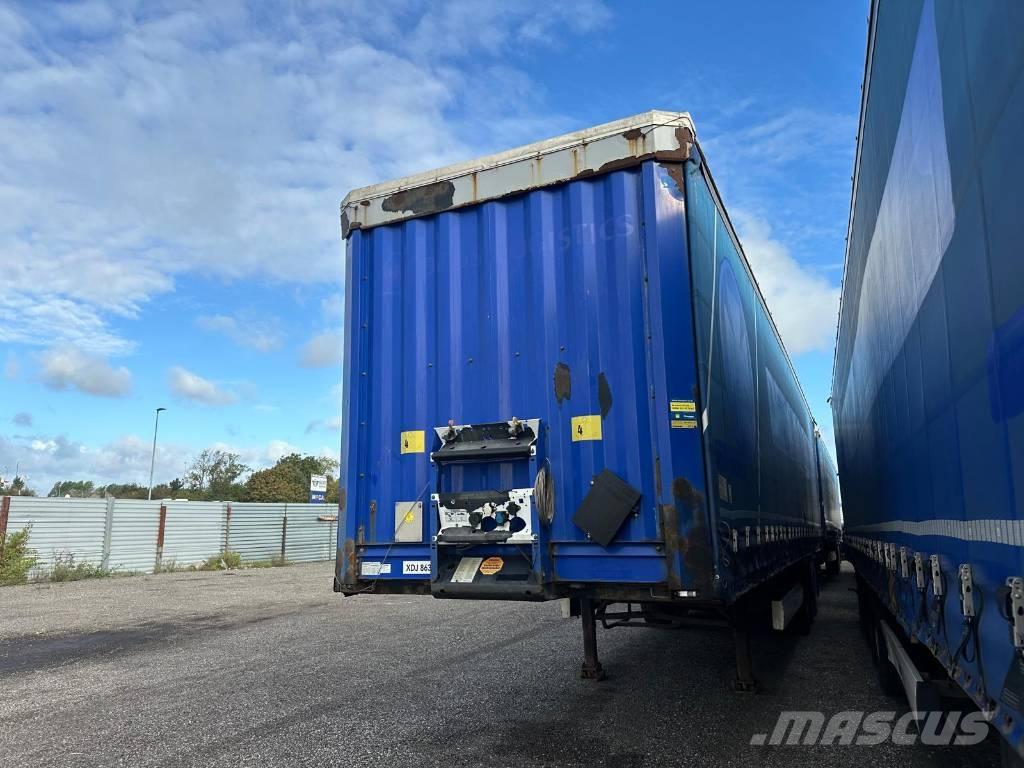 Krone SD serie 8354 Kayar tenteli çekiciler