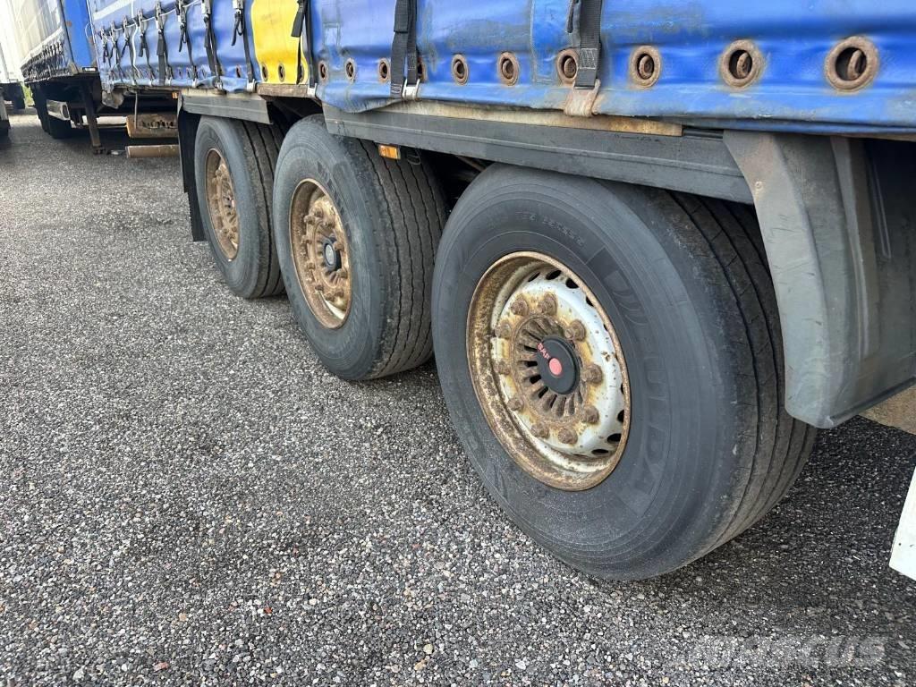 Krone SD serie 8354 Kayar tenteli çekiciler