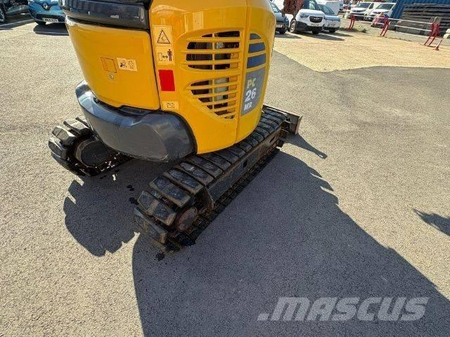 Komatsu PC 26 MR-3 Mini ekskavatörler, 7 tona dek