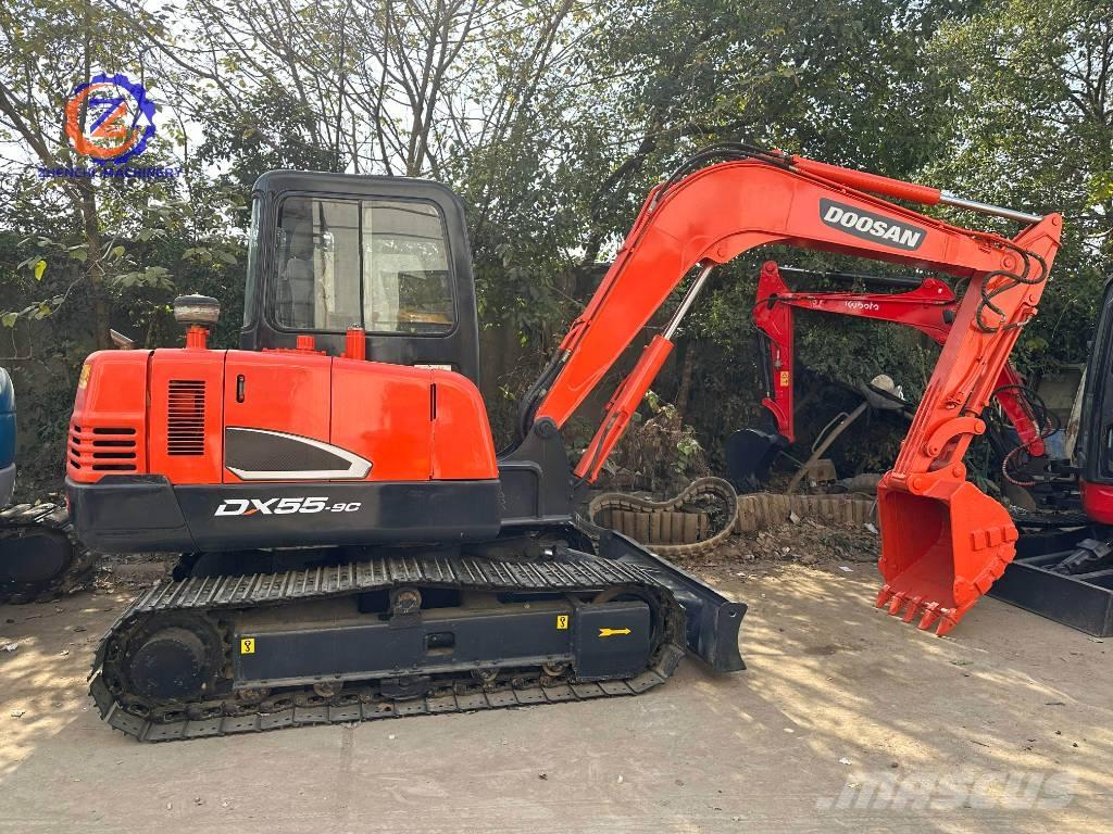 Doosan DH 55 Mini ekskavatörler, 7 tona dek