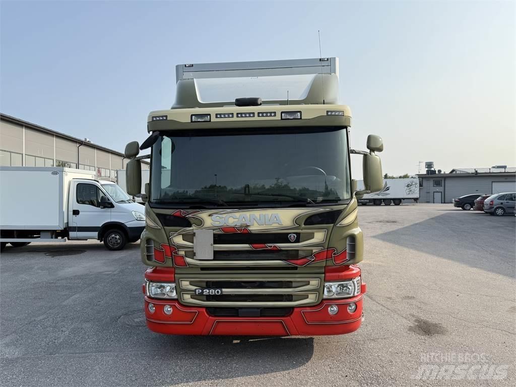 Scania P280 4x2 Kapali kasa kamyonlar