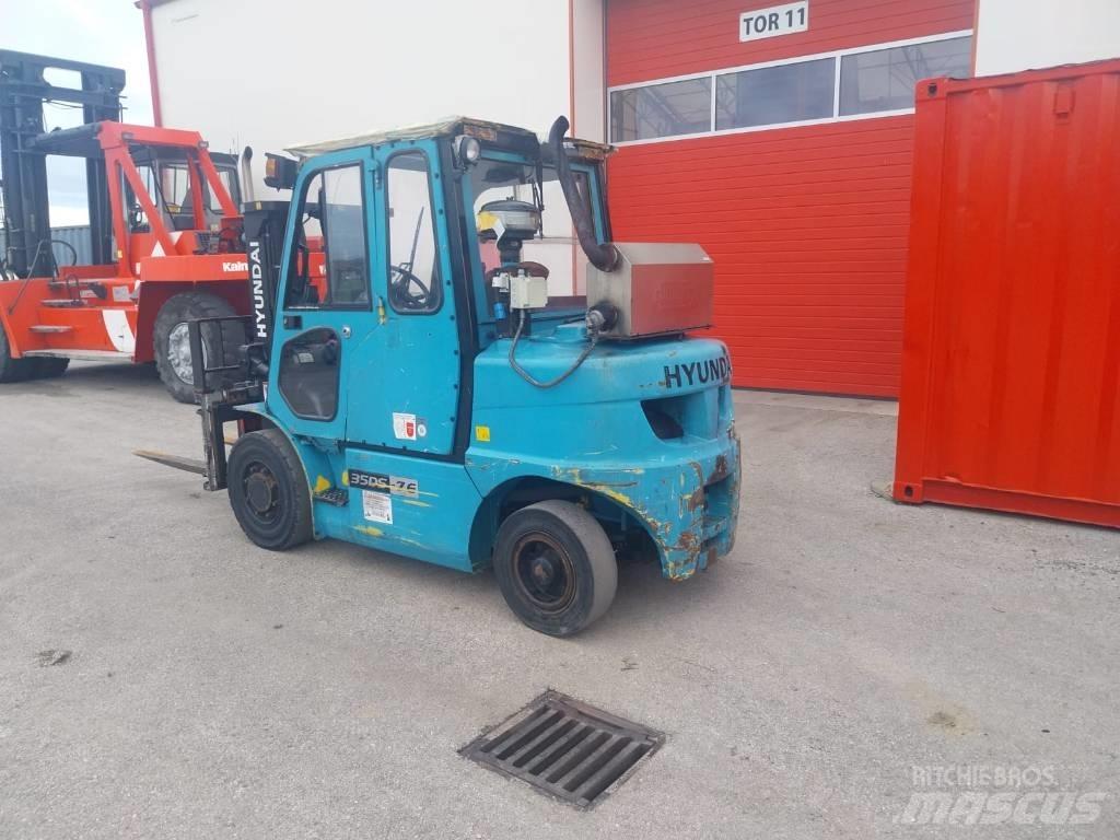 Hyundai 35 DS-7 Dizel forkliftler