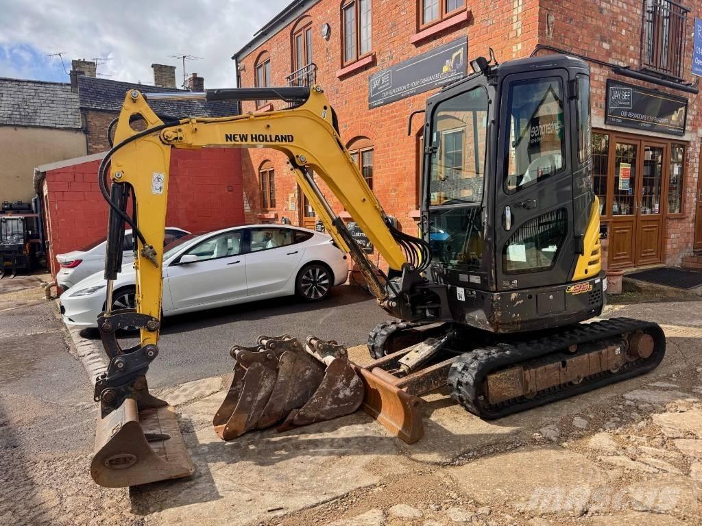 New Holland E26C Mini ekskavatörler, 7 tona dek