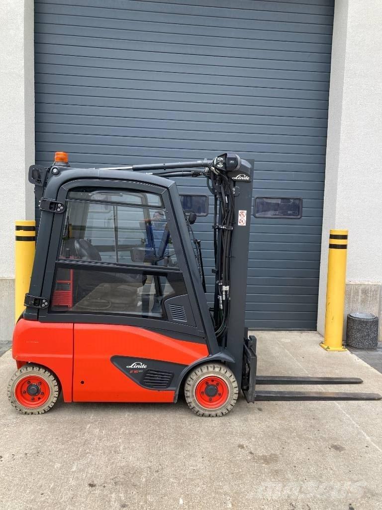 Linde E16P/386-02 Elektrikli forkliftler