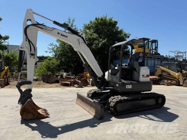 Bobcat E 50 Mini ekskavatörler, 7 tona dek