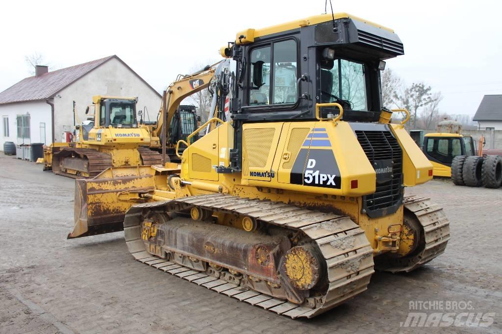 Komatsu D 51 PX-22 Paletli dozerler