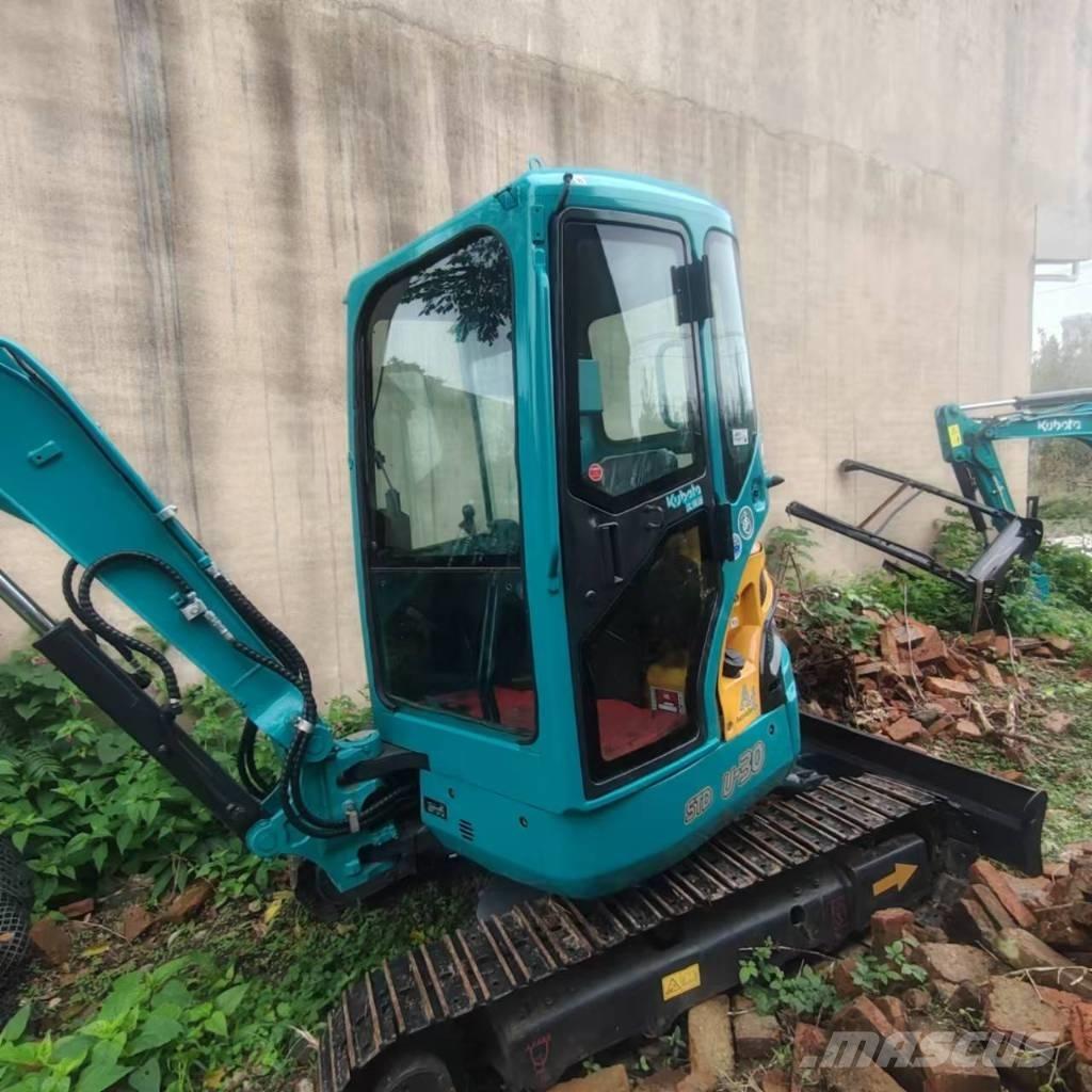 Kubota U 30 Mini ekskavatörler, 7 tona dek