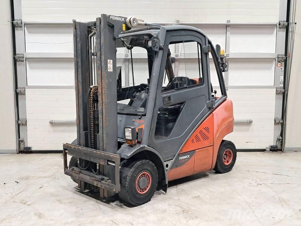 Linde H25T-02 LPG'li forkliftler